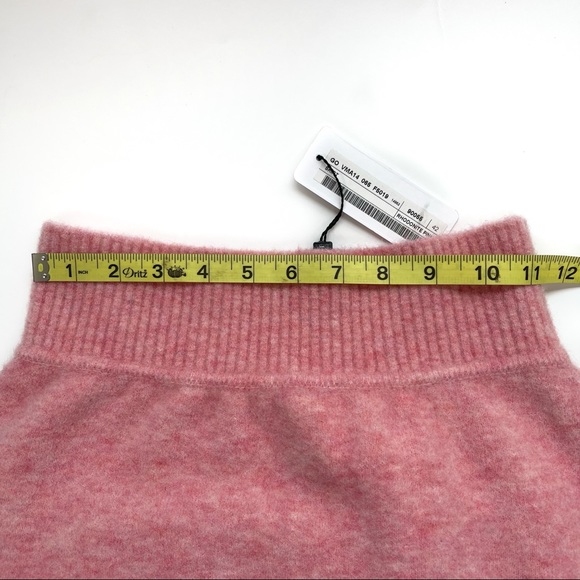 Vionnet Paris Style 150707 Alpaca Wool Pencil Skirt Rhodonite Pink Size 42 (6) - Picture 13 of 13